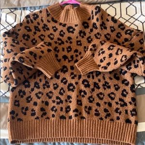 Leopard sweater